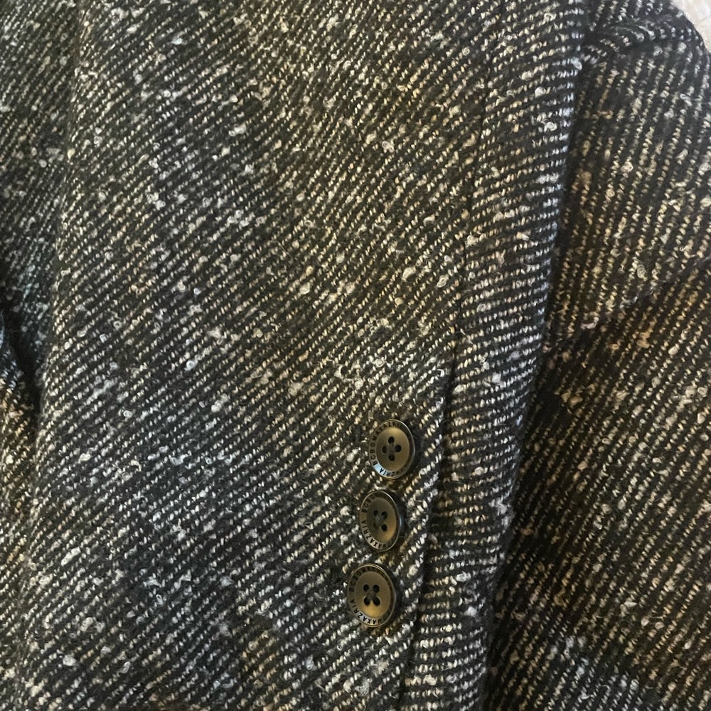 BCBG Max Azria Slim Fit Double Breasted Coat Size XL New With Tags - Picture 9 of 13